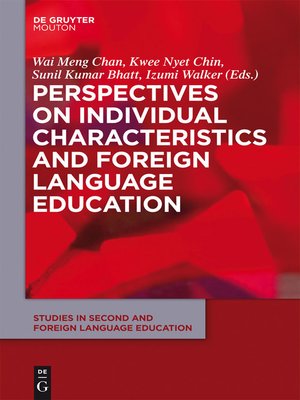 cover image of Perspectives on Individual Characteristics and Foreign Language Education
